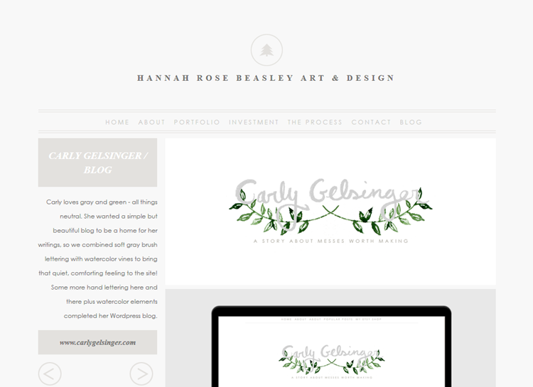 New Website / Hannah Rose Beasley Art & Design