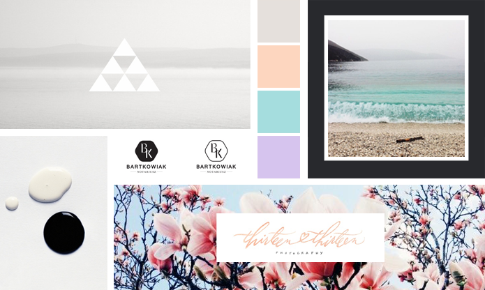 Clean + Simple Client Mood Board : Hannah Rose Beasley