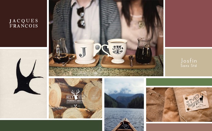 Warm and Rustic Mood Board : Hannah Rose Beasley